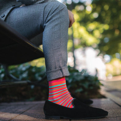 How To Wear Your Swanky Socks For Melbourne Cup - SwankySocks