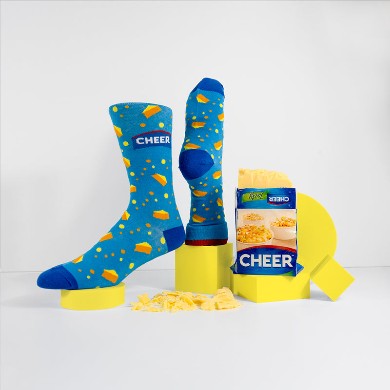 CHEER™ Cheese Custom socks