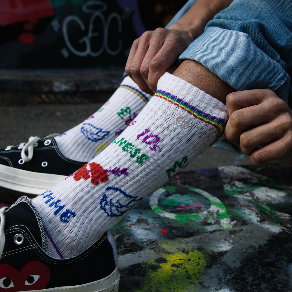 Realness (Pride) Merino Wool Sports Socks